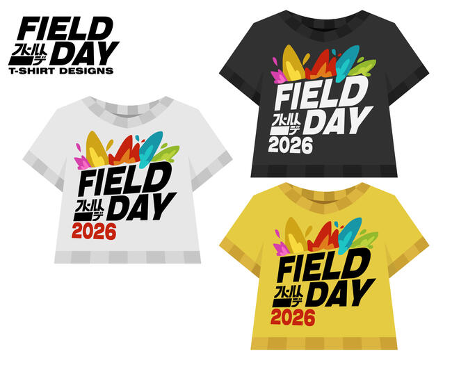 2026 Field Day T-Shirt mockup